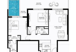 2 bedroom apartment
